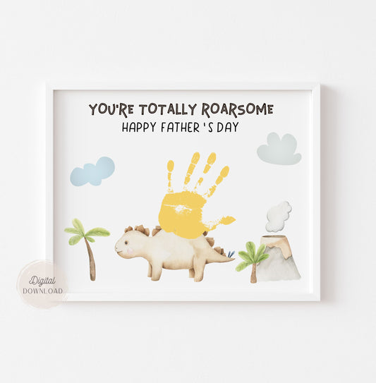 Dinosaur Handprint - You are Roarsome