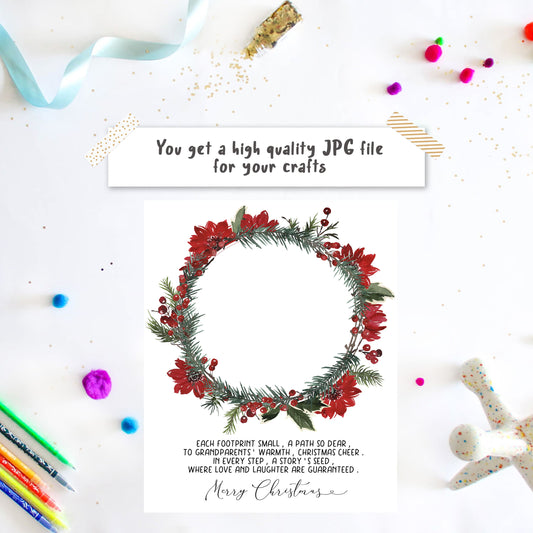 Christmas Poem Footprints