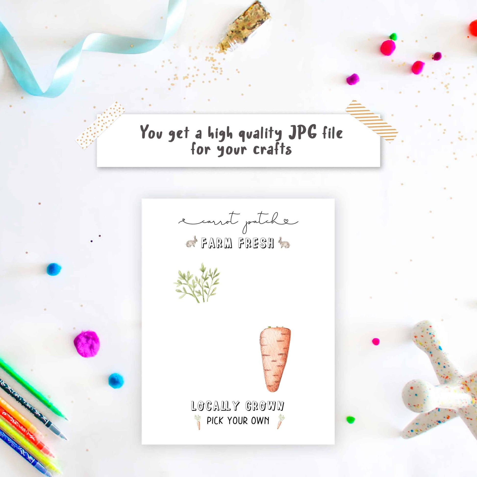 Carrot Patch Footprint & Handprint