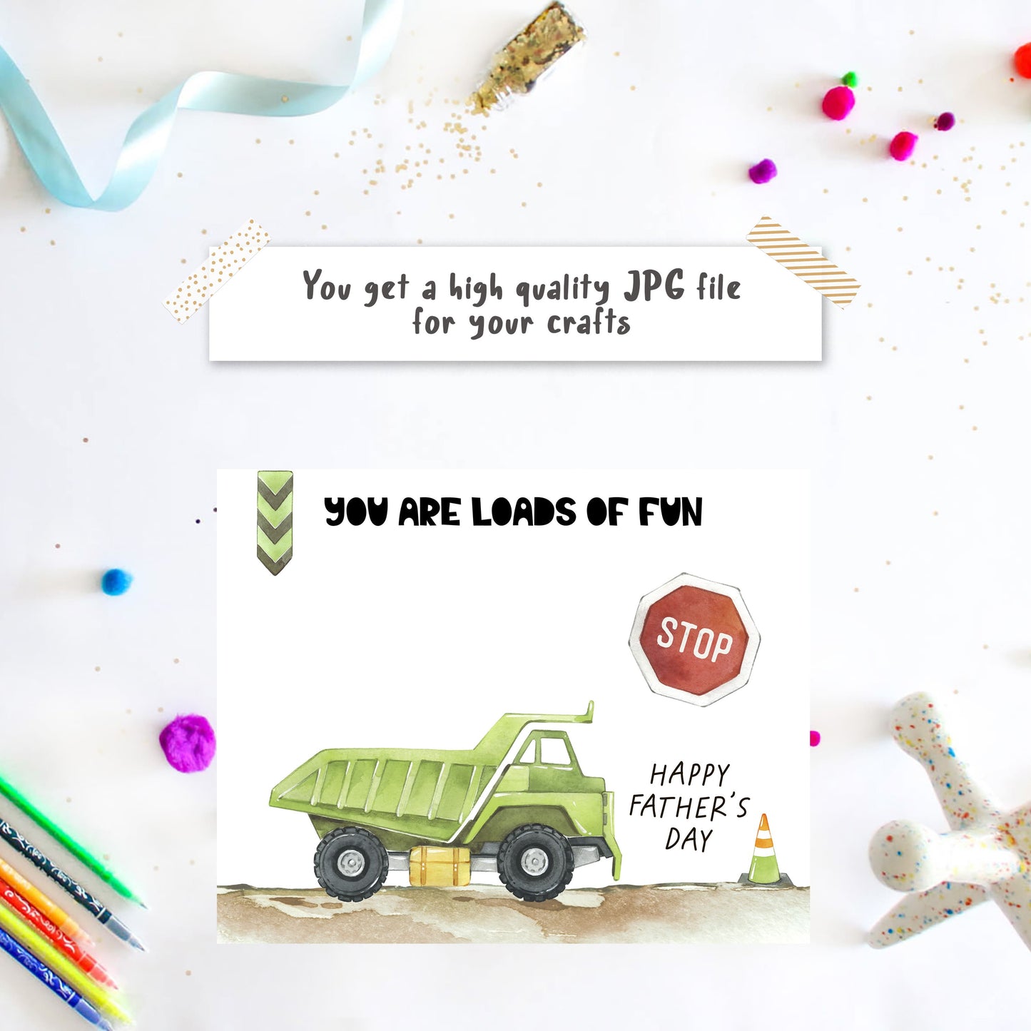 Loads of fun Handprint - Diy father's day handprint crafts