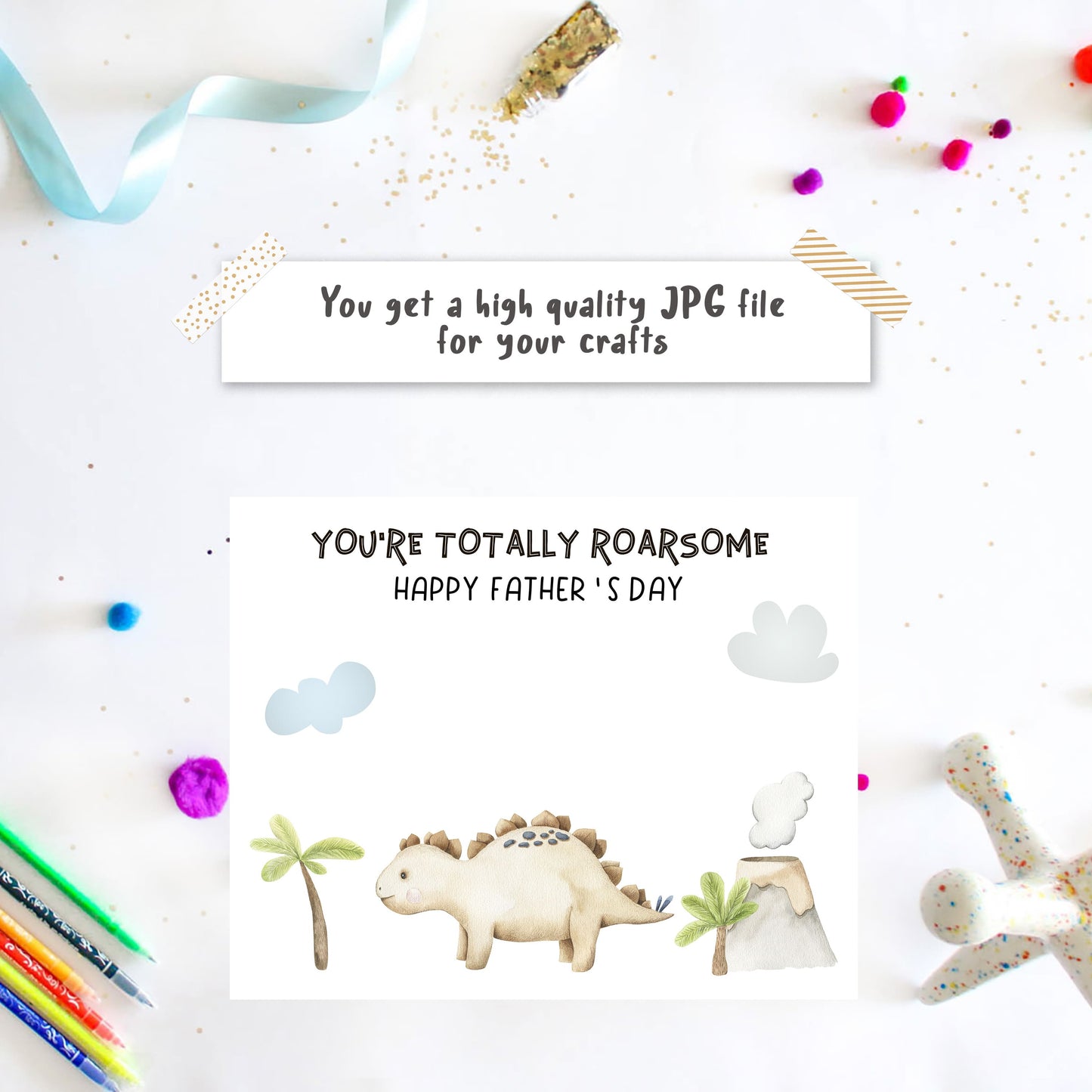 Dinosaur Handprint - You are Roarsome