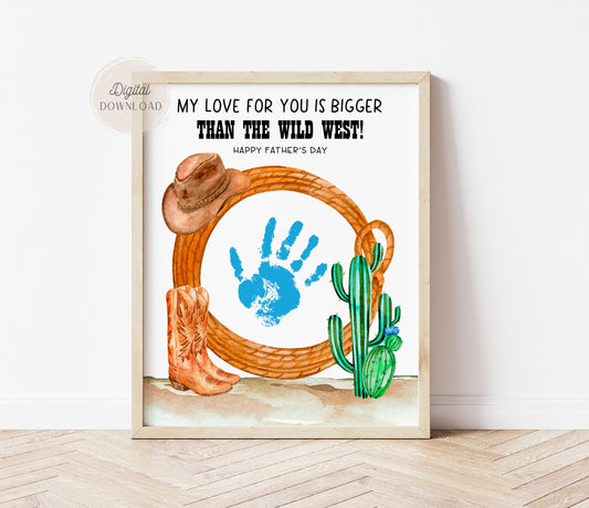 Handprint for father's day - Preschool handprint art projects