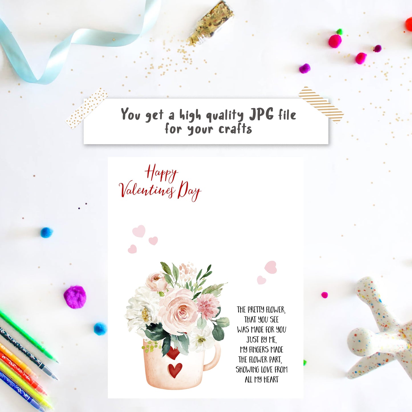 Valentine Handprint Poem