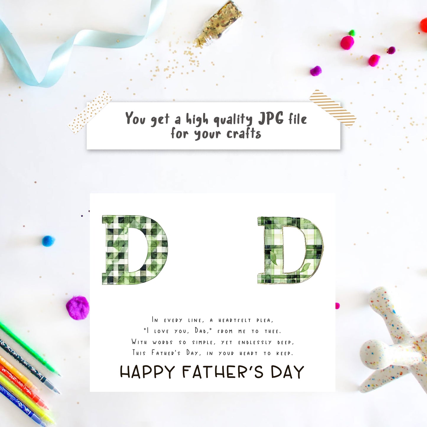 Father's day poem for Dad - Handprint crafts for infants