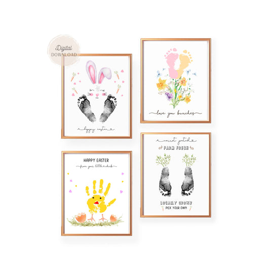 Easter Footprint and Handprint Set