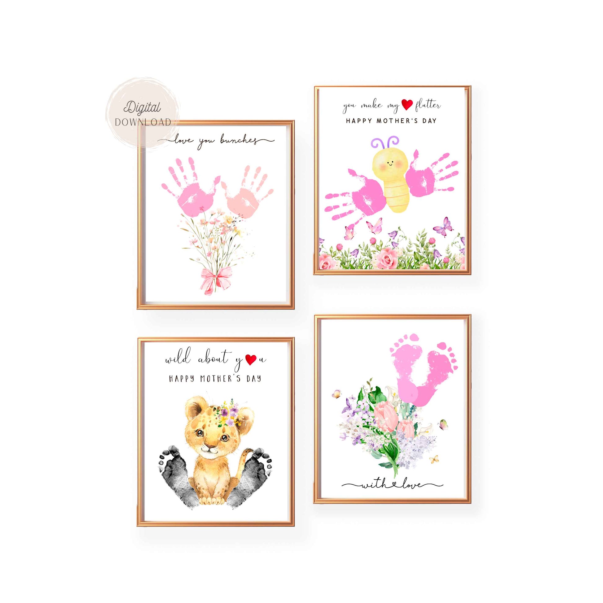 Mother's Day Handprint Art