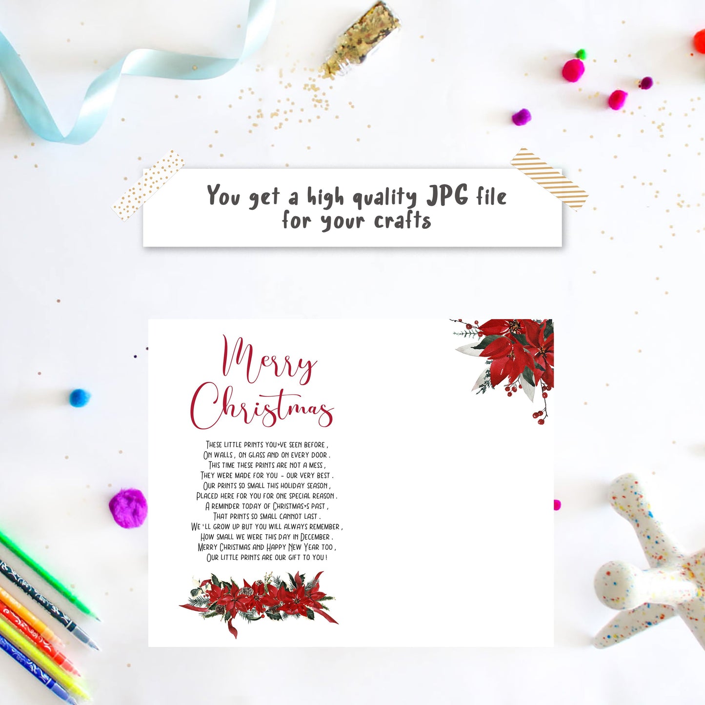 Christmas Handprint Poem