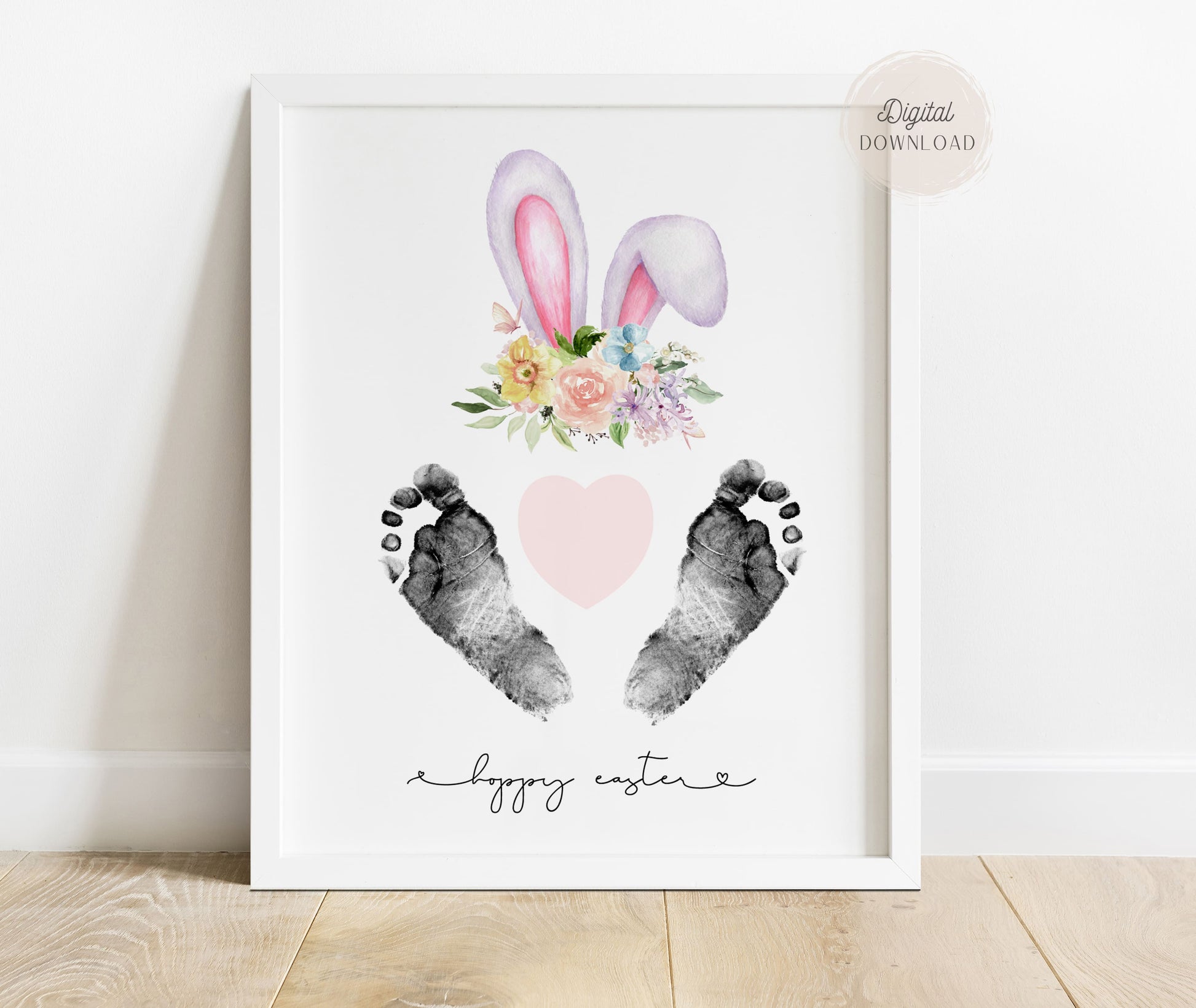 Easter Bunny Footprints - Bunny Paw Prints
