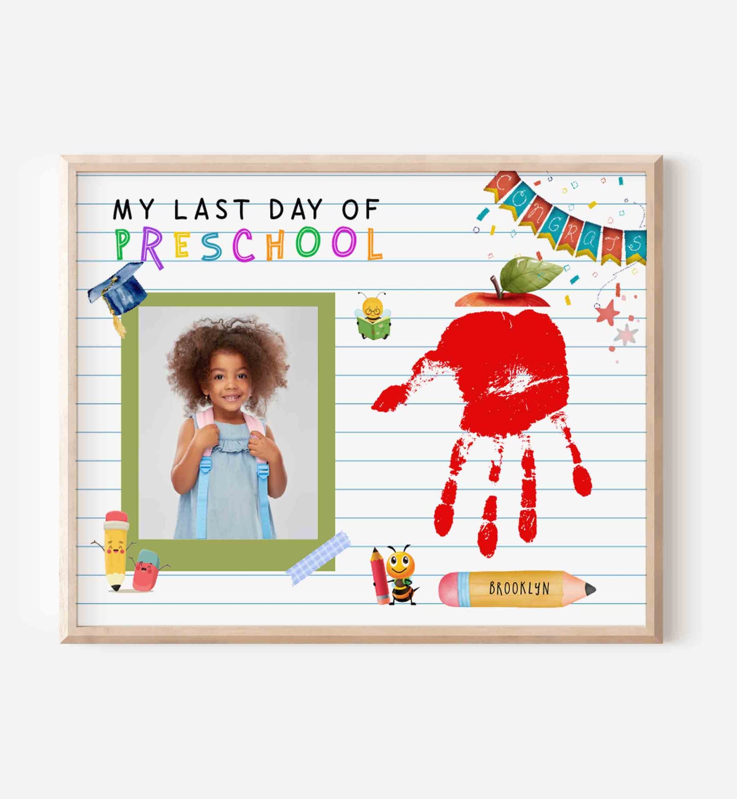 Last Day of Preschool Printable