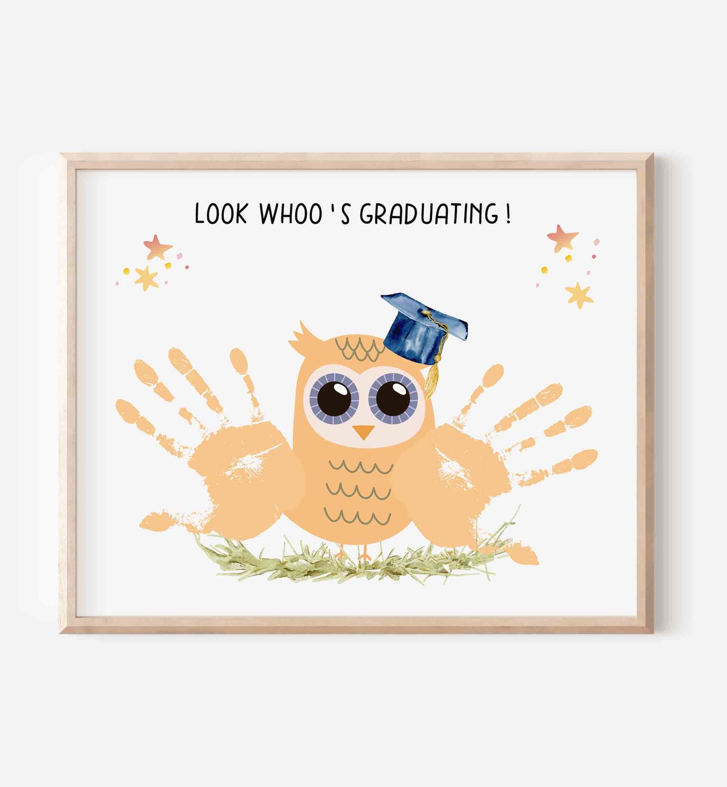 Graduation Handprint - Last Day of School Printable