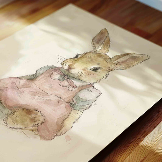 Vintage Nursery Gallery Art Prints - Set of 11