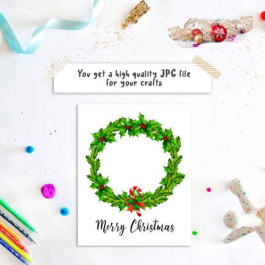 Christmas Handprint art