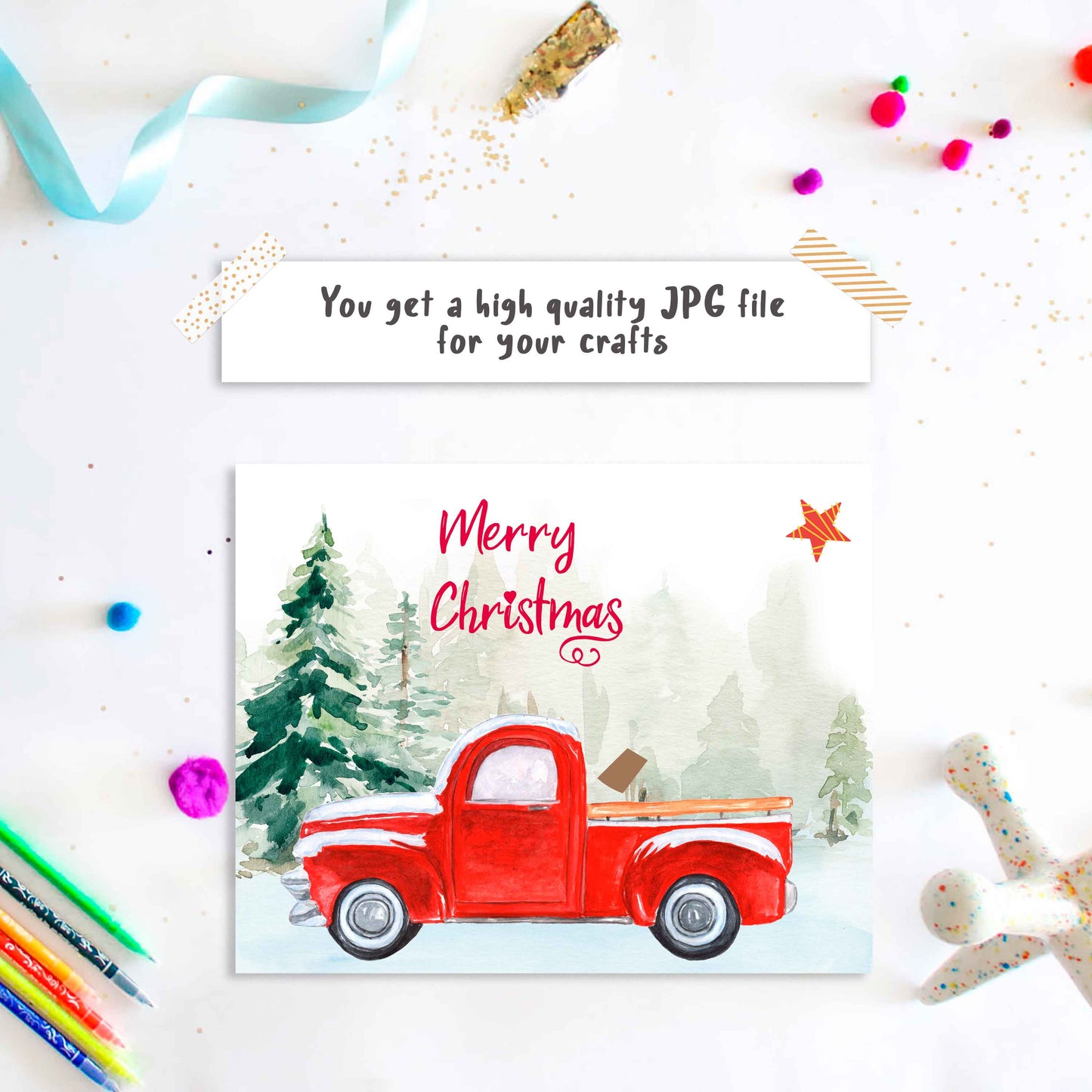 Christmas Tree Footprint