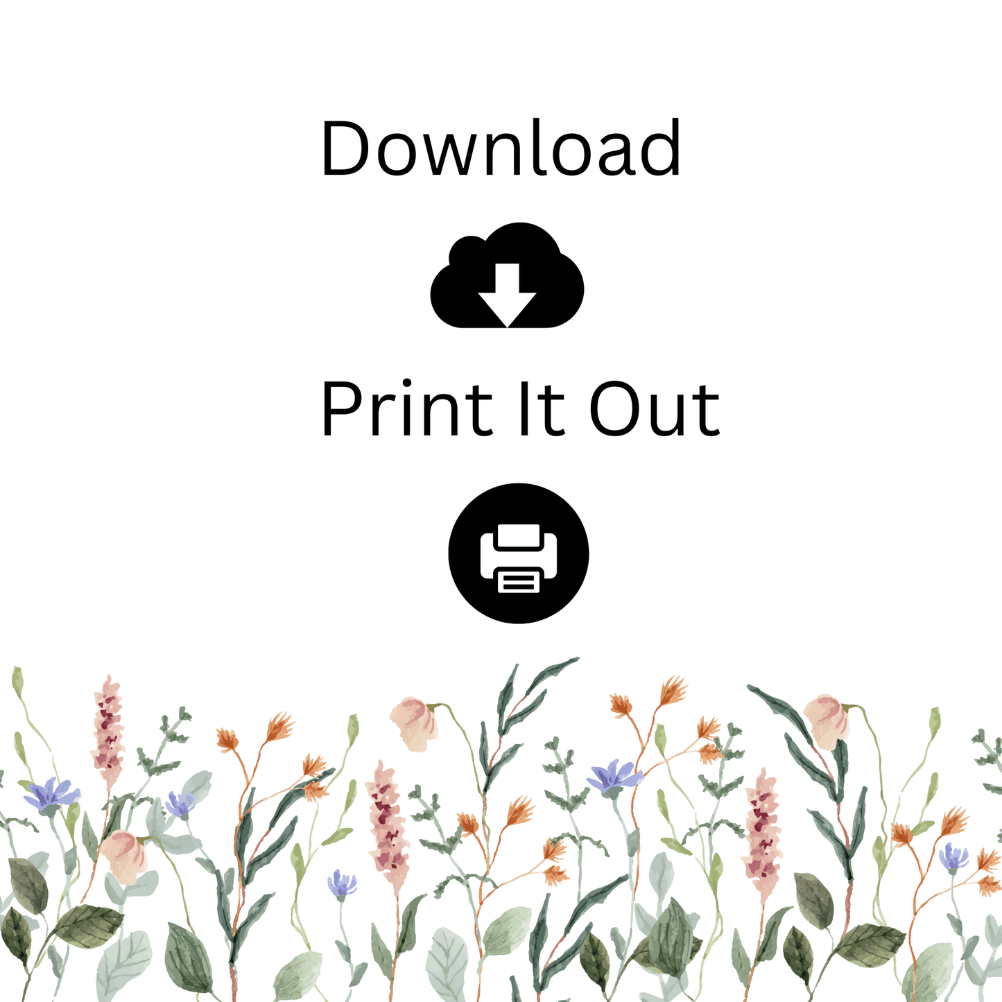 Bunny nursery print