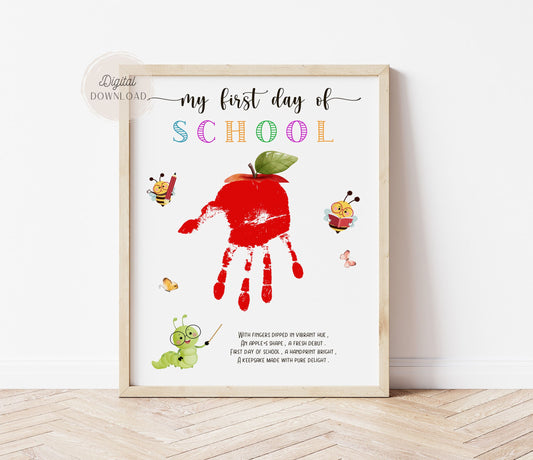 Apple Handprint Craft