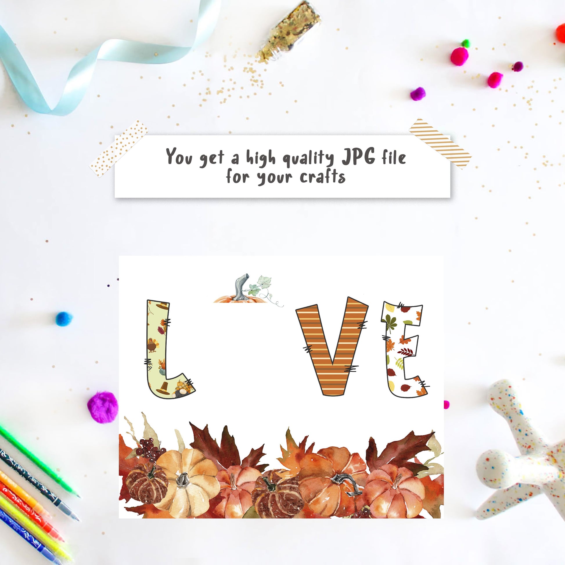Give Thanks Handprint - Thanksgiving Pumpkin Art