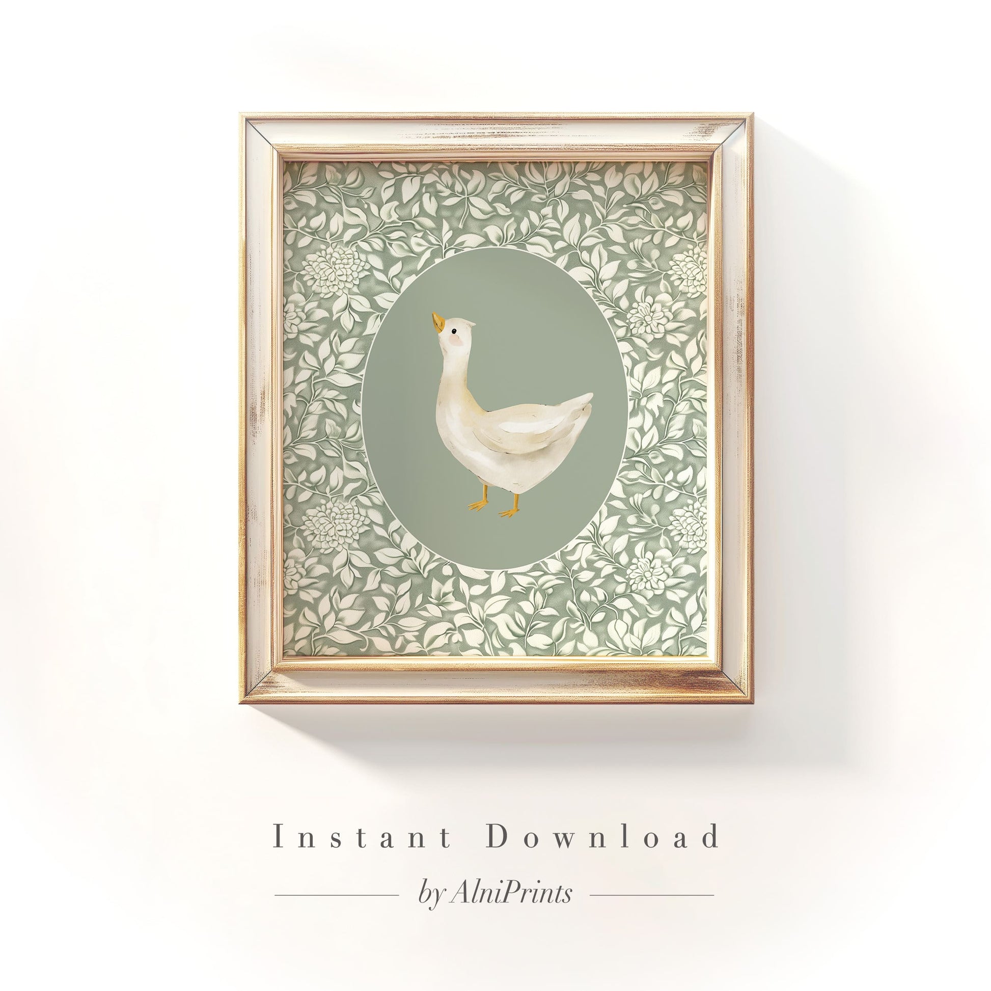 Charming Goose Wall Art – Pastoral Farmhouse Decor