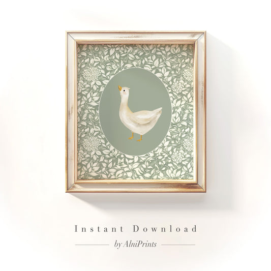 Charming Goose Wall Art – Pastoral Farmhouse Decor