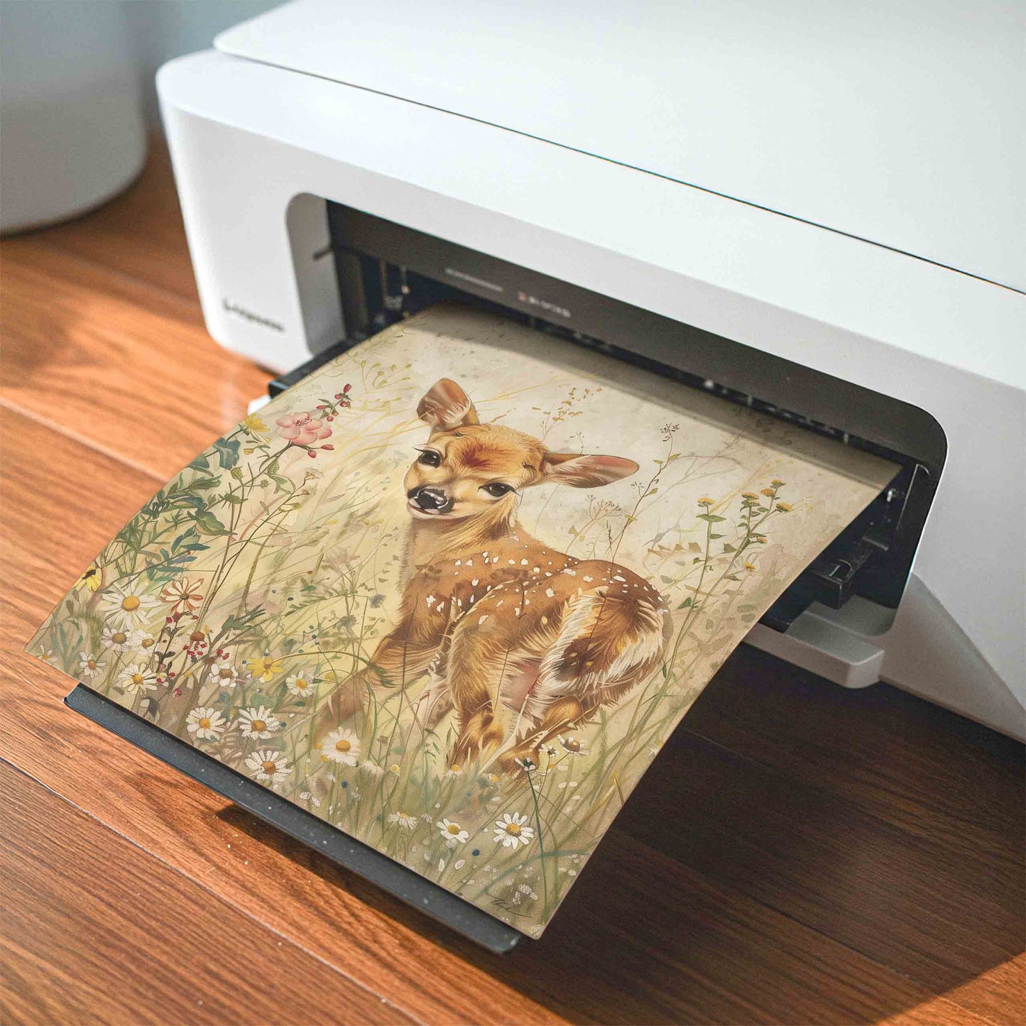 Vintage Woodland Baby Animals Prints - Set of 4