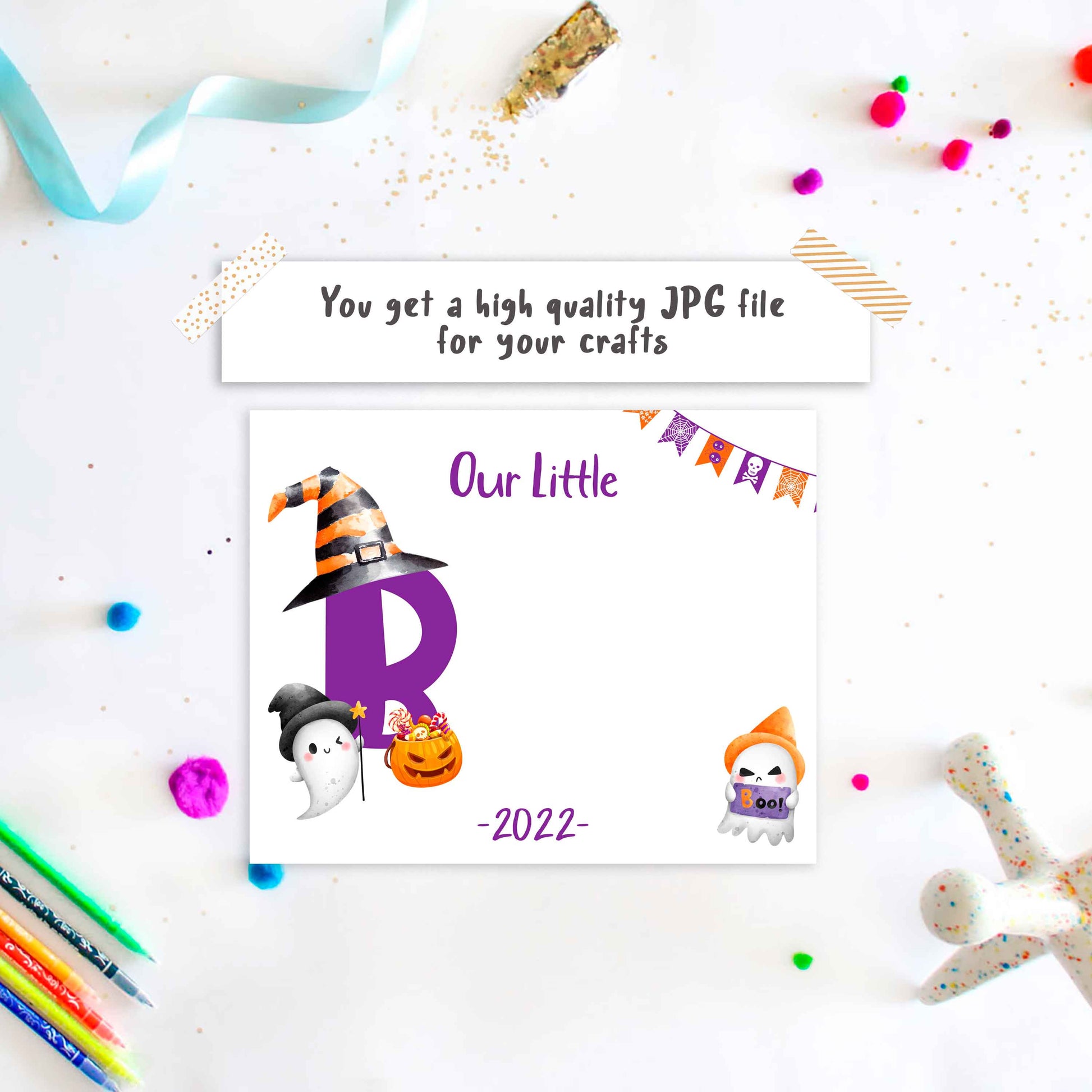 Halloween Newborn print