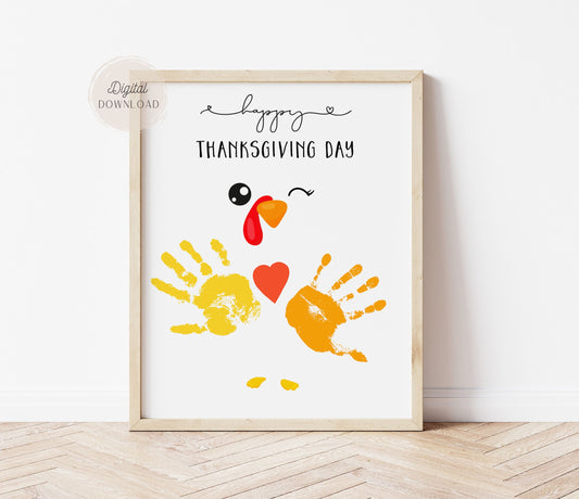 Turkey Handprint Art Crafts