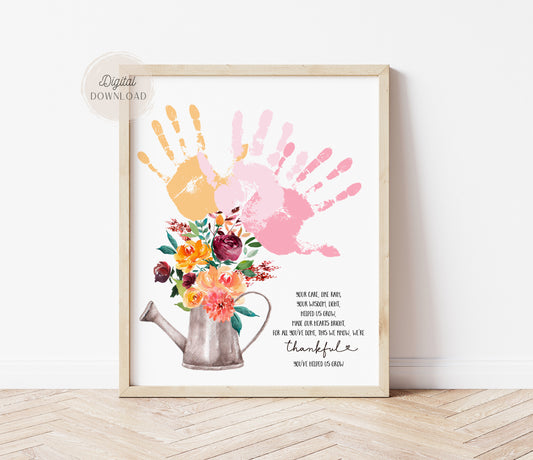Thanksgiving Handprint art for Teacher