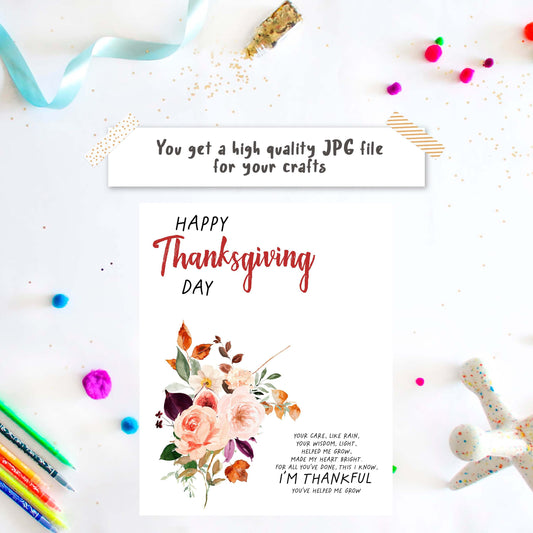 Thanksgiving Teacher gift 