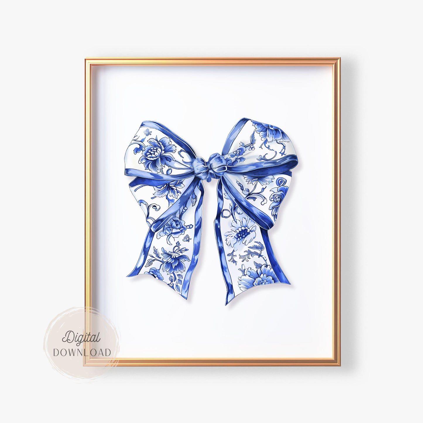 Bow Chinoiserie wall art