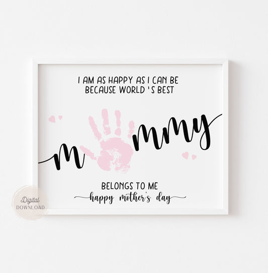 Worlds best mom - Mommy or Mummy card