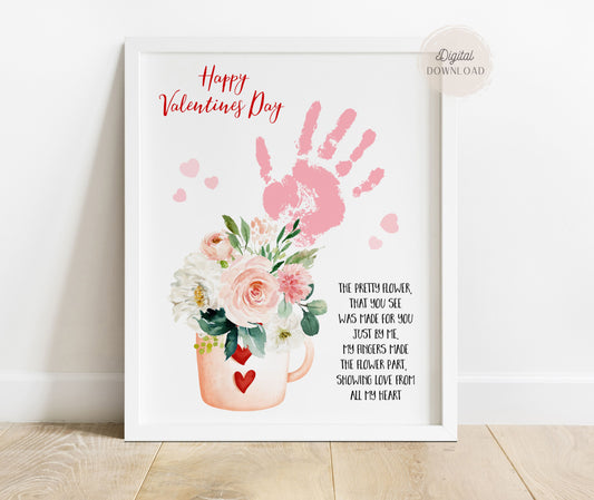 Valentine Handprint Poem