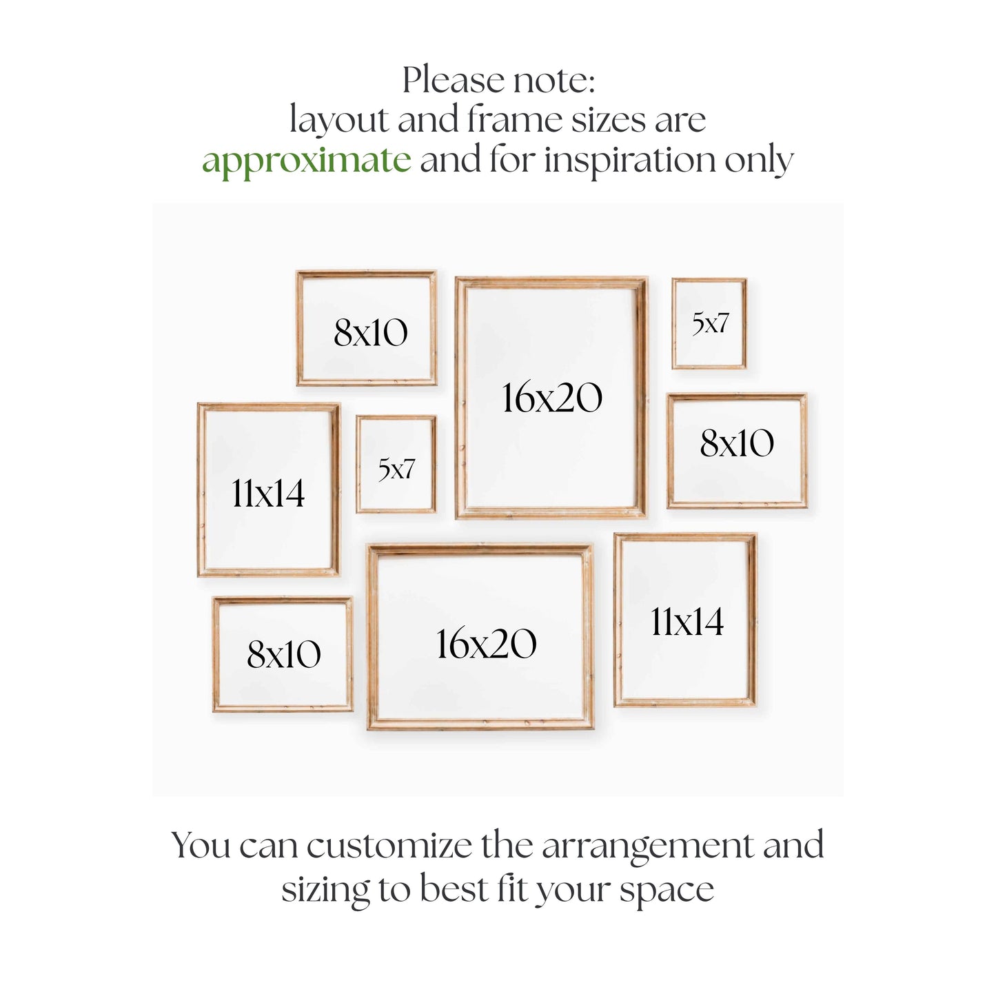 Vintage Woodland Nature Wall Art  - Set of 9 - 001