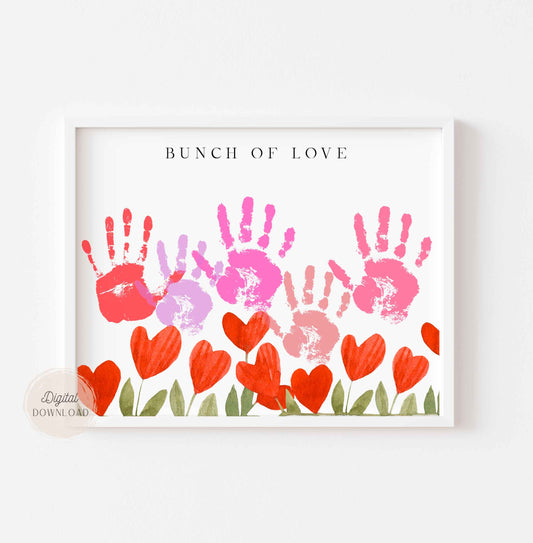 Bunch of love - Valentines day craft