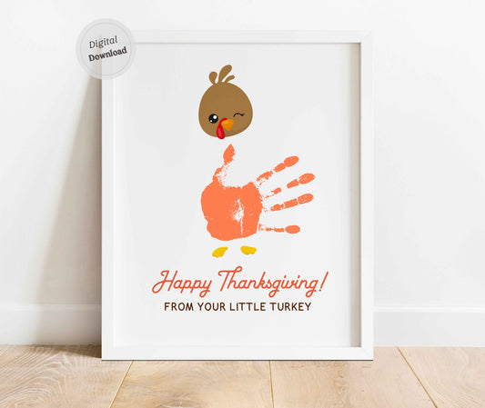 Turkey Handprint Art