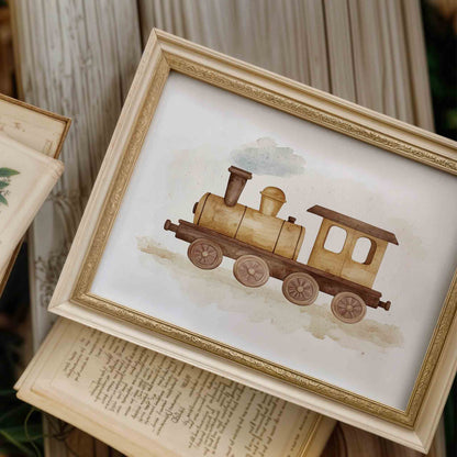 Vintage Nursery Gallery wall art for Boy - Set of 9 - 001