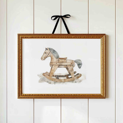 Vintage Nursery Gallery wall art for Boy - Set of 9 - 001