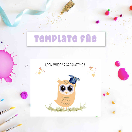 Graduation Handprint - Last Day of School Printable