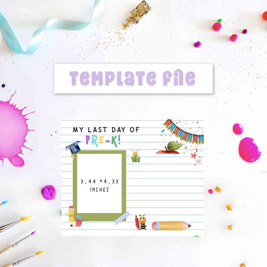 Last Day of Pre-K Printable