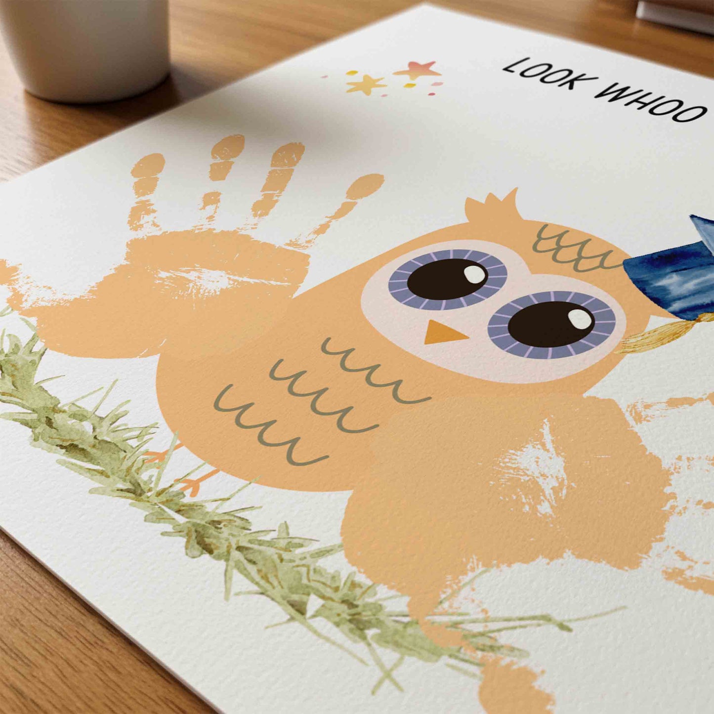 Graduation Handprint - Last Day of School Printable
