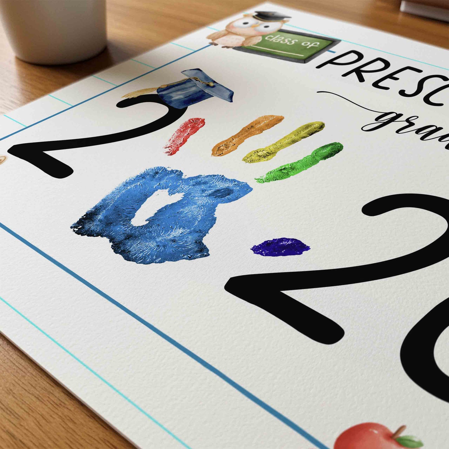 Preschool Graduation Sign - Graduation Crafts Printable
