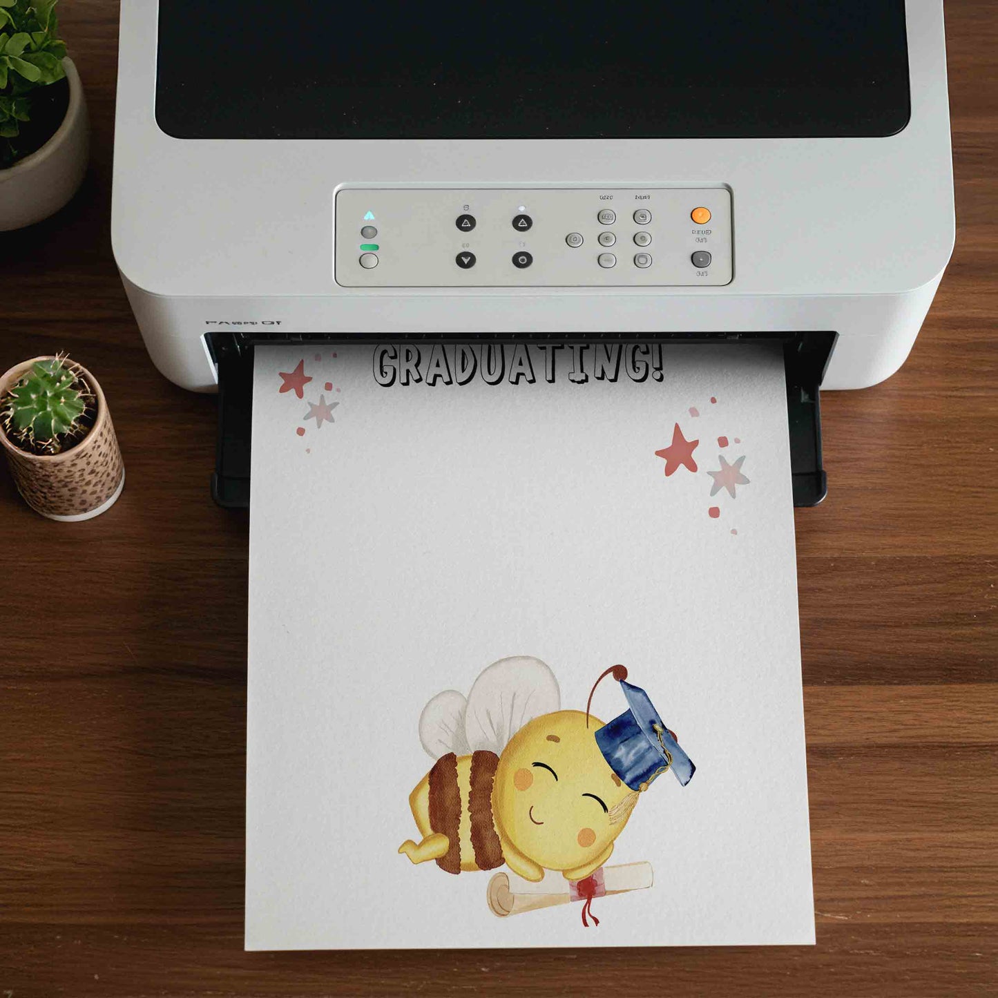 Bee-lieve It, You're Graduating - Graduation Crafts Printable