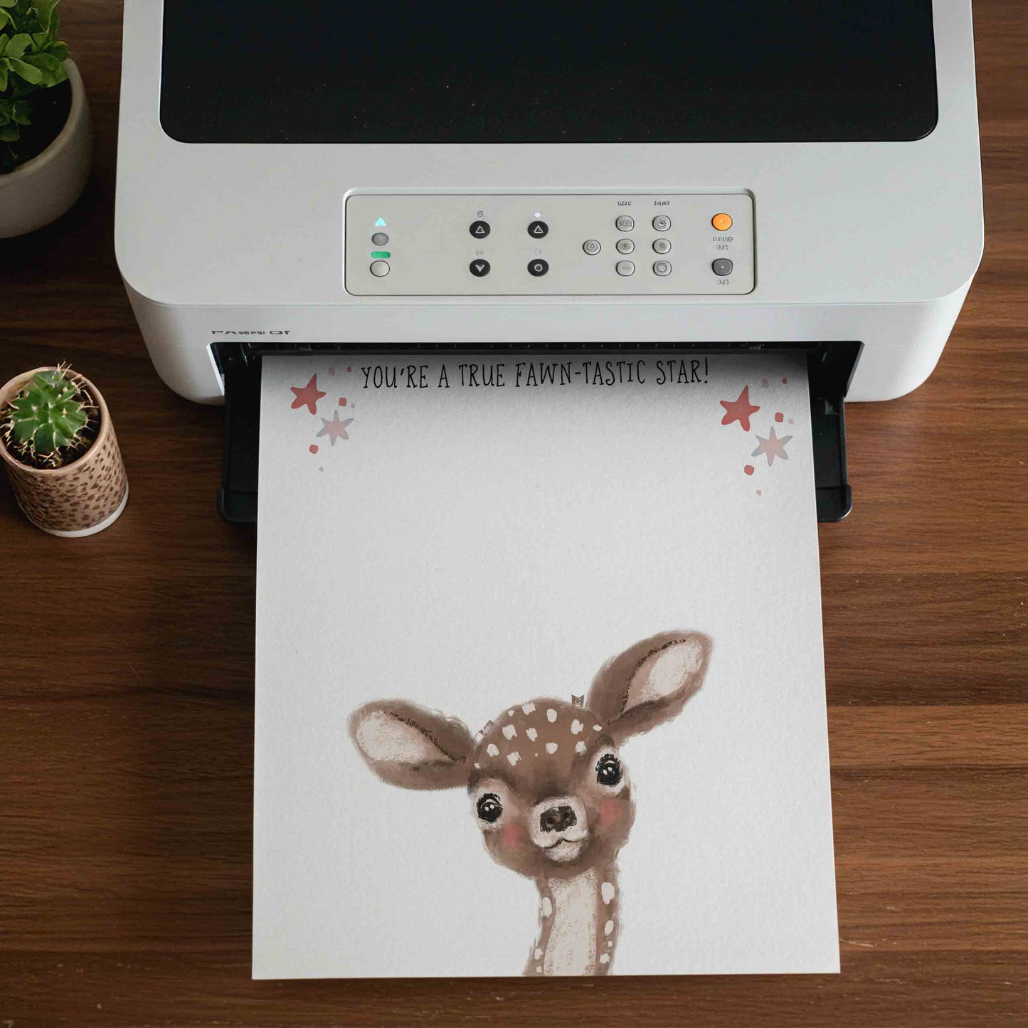 Deer-ly Graduated - Graduation Crafts Printable