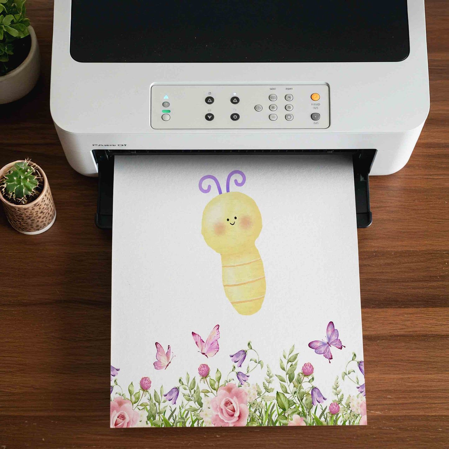 Butterfly Handprint for Mom Printable - Mother's Day Art