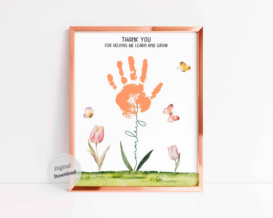 Tulip Handprint - Custom
