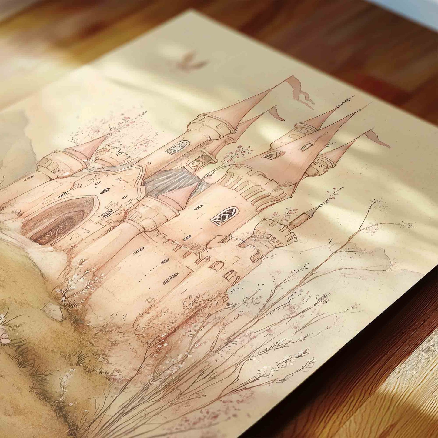 Vintage Fairytale Prints - Set of 6 Prints - 001