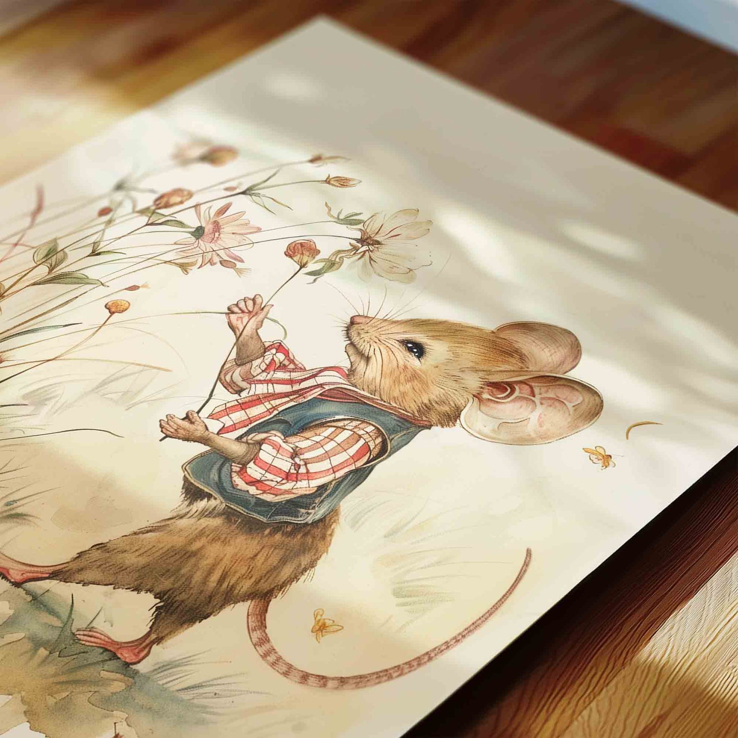 Whimsical Baby girl wall art - Set of 6 Prints - 001