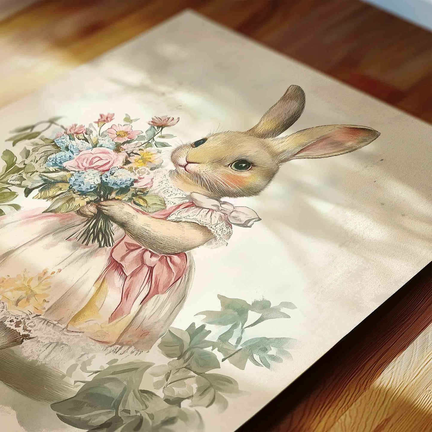 Vintage Whimsical Prints for Kids - Set of 6 Prints - 001