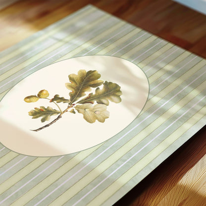 Woodland Nursery Wall Art Set with Forest Animals, Botanical Sketches & Nature Scenes (9 Pieces)