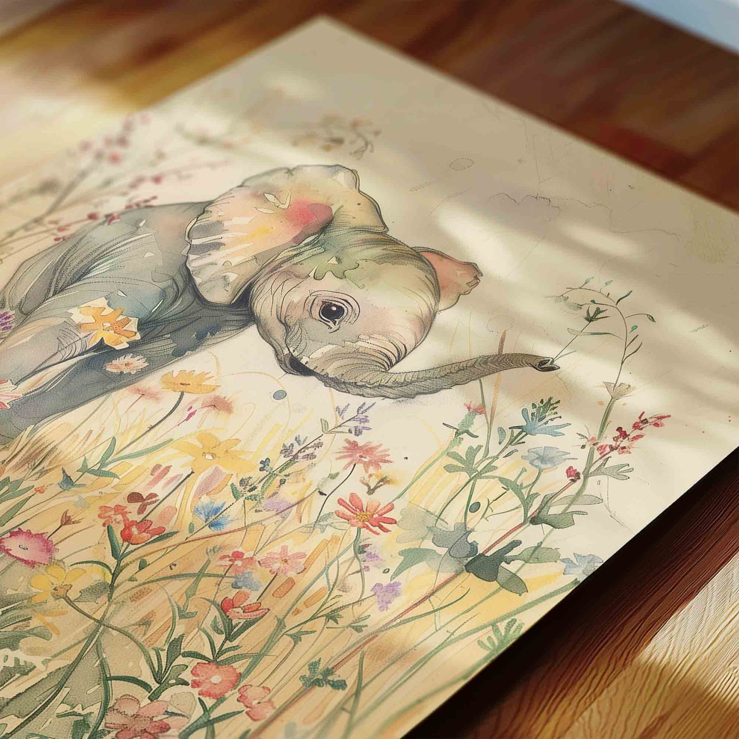 Whimsical Jungle Wall Art - Set of 4 - 001