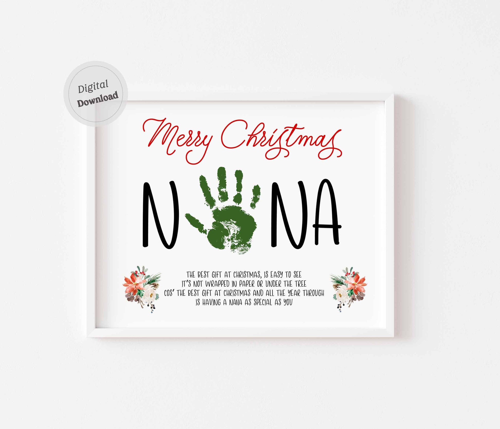 Christmas Handprint Poem for Nana – AlniPrints christmas-handprint-poem-for-nana-alniprints