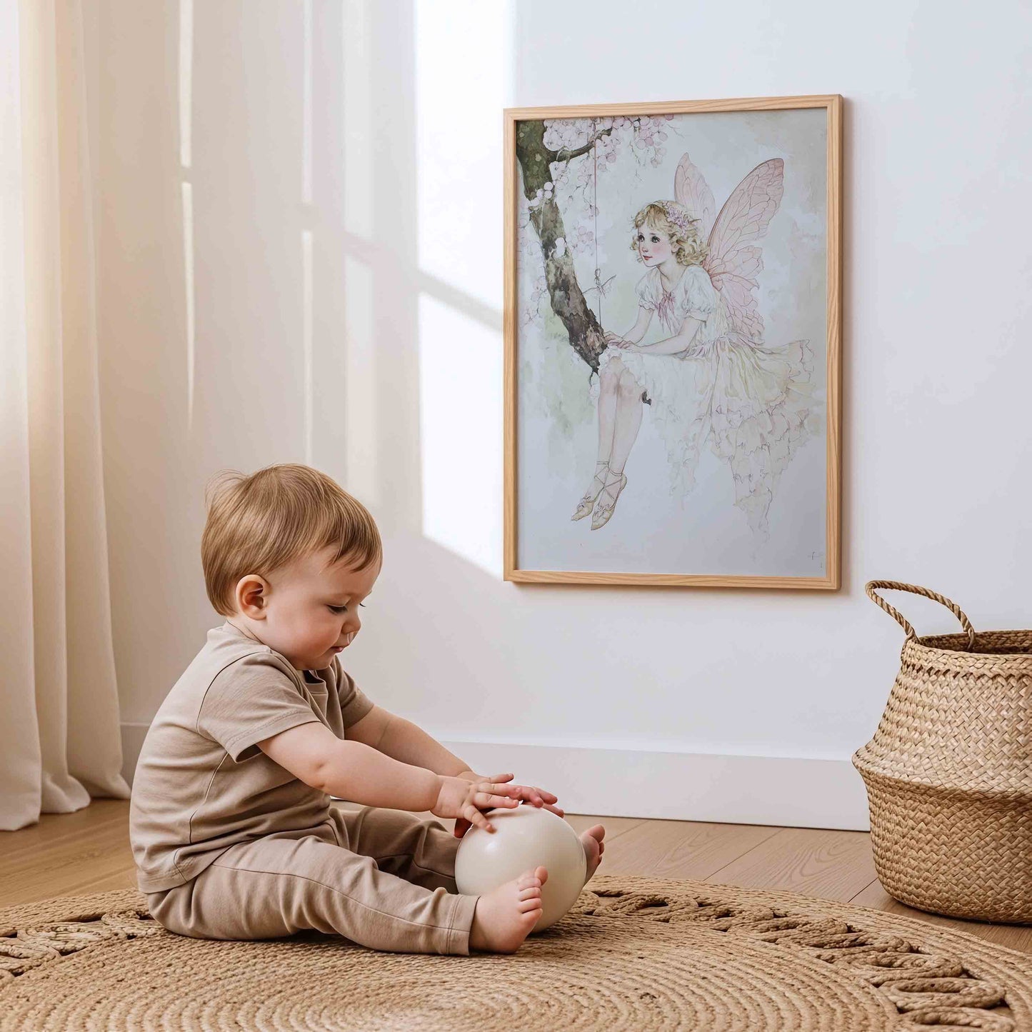 Fairy Tale Nursery Wall Art Set – Enchanted Forest Decor for Girls